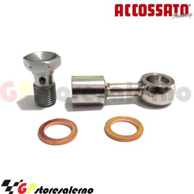 Visualizza i dettagli per AD001 ADATTATORE RACCORDO TUBO FRENO 1 TUBO 10X1 MOTO SCOOTER Immagine di AD001 ADATTATORE RACCORDO TUBO FRENO 1 TUBO 10X1 MOTO SCOOTER