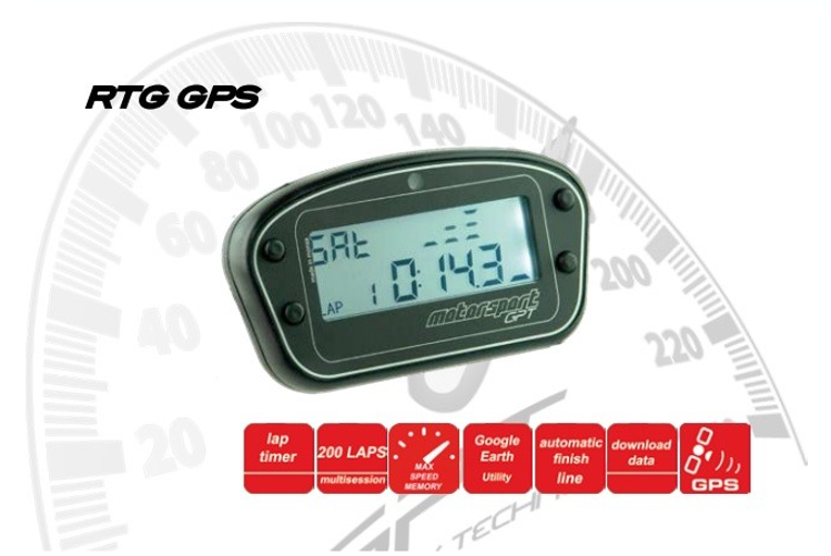 Immagine di CRONOMETRO GPT RTG GPS LAP TIMER GPT 200 GIRI IN MEMORIA UNIVERSALE
