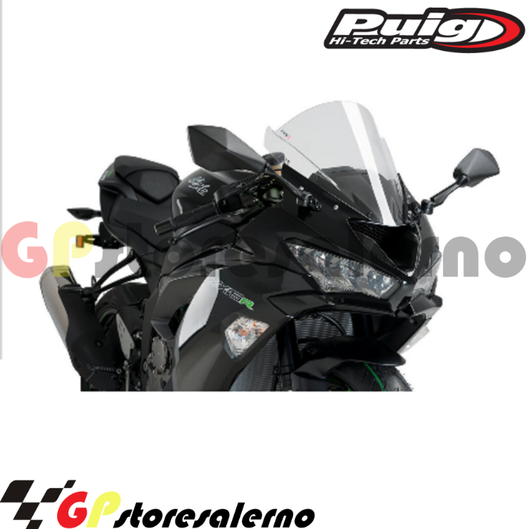 Immagine di 3177W CUPOLINO RACING PUIG TRASPARENTE KAWASAKI 600cc -636cc