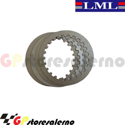 Visualizza i dettagli per KIT DISCHI FRIZIONE IN METALLO LML 200 4T Immagine di KIT DISCHI FRIZIONE IN METALLO LML 200 4T