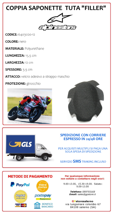 Immagine di COPPIA SAPONETTE SLIDER PROTEZIONE ALPINESTARS GO SPORT EVO KNEE