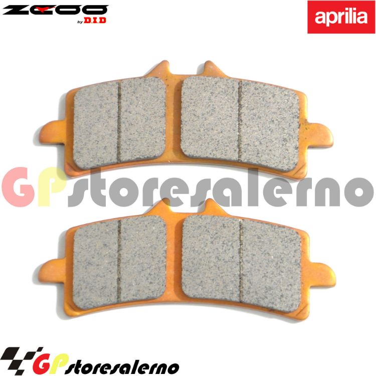 Immagine di B005 COPPIA PASTIGLIE FRENO RACING ANTERIORI ZCOO BY DID APRILIA 1100 TUONO V4 2021 2023