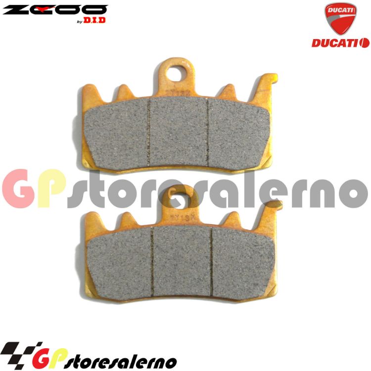 Immagine di B007 COPPIA PASTIGLIE FRENO RACING ANTERIORI ZCOO BY  DID DUCATI 937 MONSTER / MONSTER ABS 2021 2022