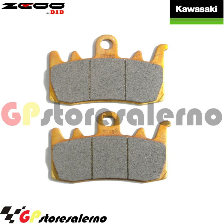 Immagine di B007 COPPIA PASTIGLIE FRENO RACING ANTERIORI ZCOO BY  DID KAWASAKI 1000 Z H2 / Z H2 SE 2020 2022