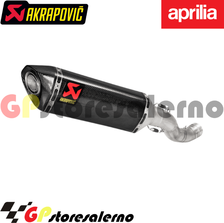 Immagine di S-A10SO13-RC TERMiNALE SCARICO AKRAPOVIC IN CARBONIO PER APRILIA 1100 TUONO V4 2021 2023