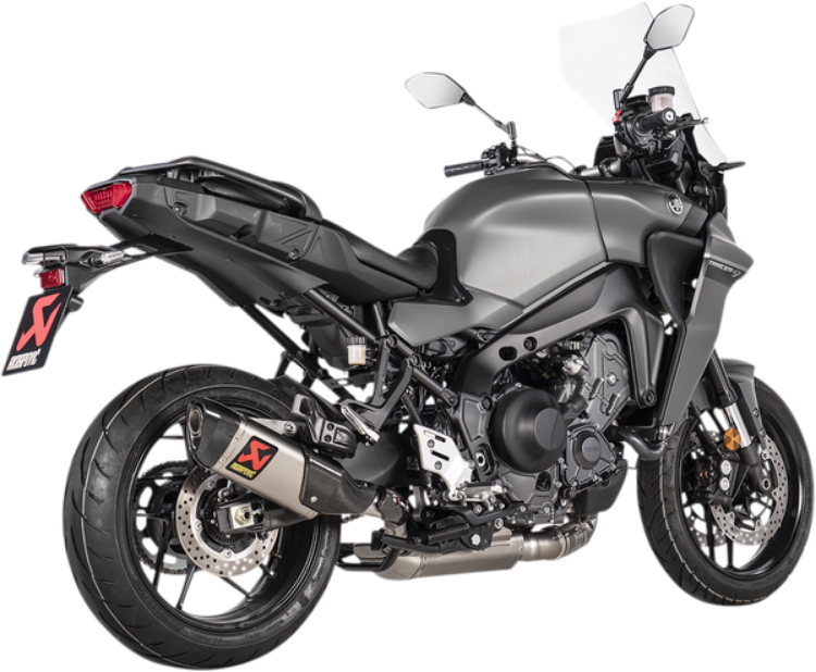 Immagine di S-Y9R13-HAPT SCARICO COMPLETO OMOLOGATO AKRAPOVIC PER YAMAHA 890 900 TRACER 9 GT DAL 2021 AL 2023