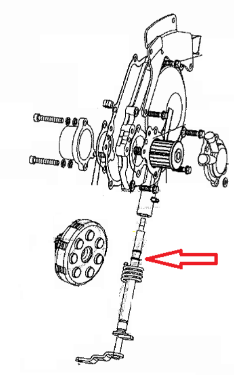 Immagine di OR2363 GUARNIZIONE O-RING OR ANELLO TENUTA ASTA FRIZIONE LML STAR 125 150 200 4T DAL 2008 AL 2016