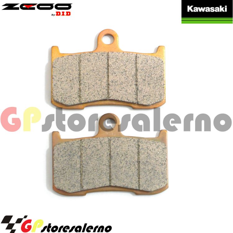 Immagine di N005 COPPIA PASTIGLIE FRENO RACING ANTERIORI ZCOO BY  DID KAWASAKI 800 Z Z800 ABS DAL 2013 AL 2016