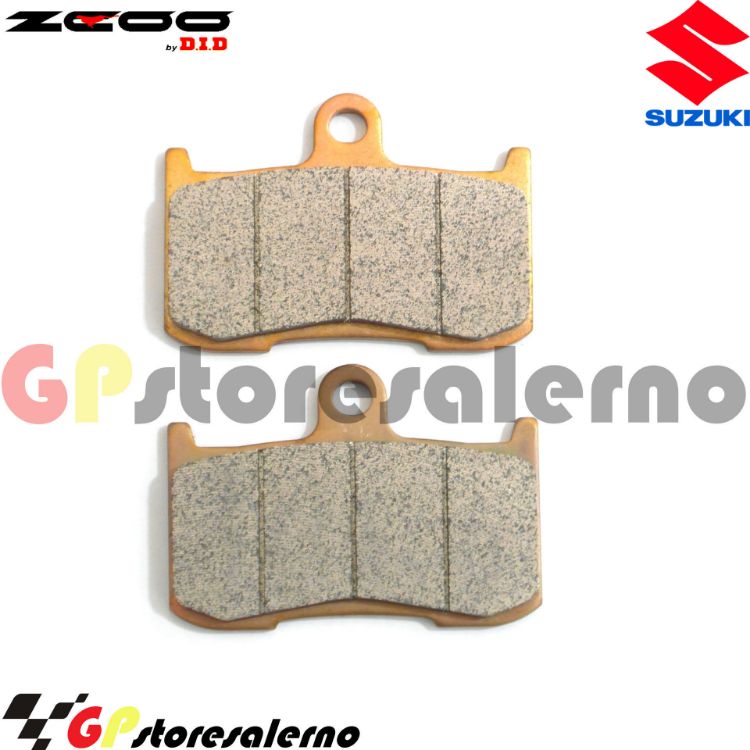 Immagine di N005 COPPIA PASTIGLIE FRENO RACING ANTERIORI ZCOO BY  DID SUZUKI 800 GSX 8S  2023