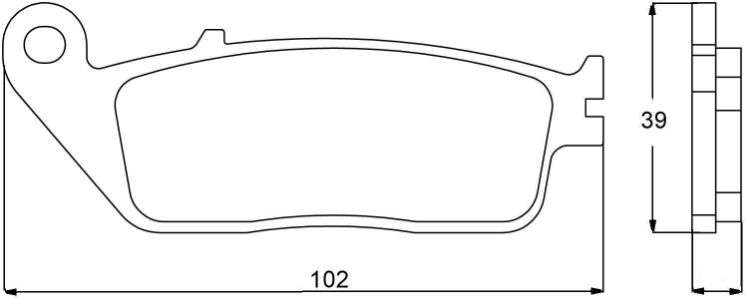 Immagine di N007 COPPIA PASTIGLIE FRENO RACING ANTERIORI ZCOO BY  DID HONDA 600 CBR F DAL 1995 AL 1998