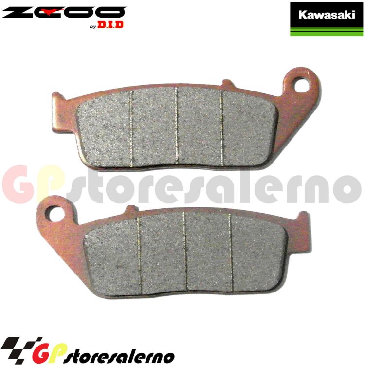 Immagine di N007 COPPIA PASTIGLIE FRENO RACING ANTERIORI ZCOO BY  DID KAWASAKI 750 Z DAL 2007 AL 2012