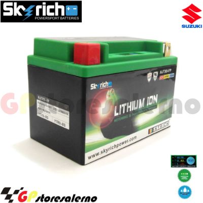 Visualizza i dettagli per 0675099SR BATTERIA A LITIO SKYRICH POTENTE EQUIVALENTE YTX9-BS SUZUKI 650 DR SE DAL 2008 AL 2013 Immagine di 0675099SR BATTERIA A LITIO SKYRICH POTENTE EQUIVALENTE YTX9-BS SUZUKI 650 DR SE DAL 2008 AL 2013