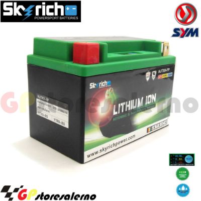 Visualizza i dettagli per 0675099SR BATTERIA A LITIO SKYRICH POTENTE EQUIVALENTE YTX9-BS SYM 200 HD IE DAL 2007 AL 2008 Immagine di 0675099SR BATTERIA A LITIO SKYRICH POTENTE EQUIVALENTE YTX9-BS SYM 200 HD IE DAL 2007 AL 2008