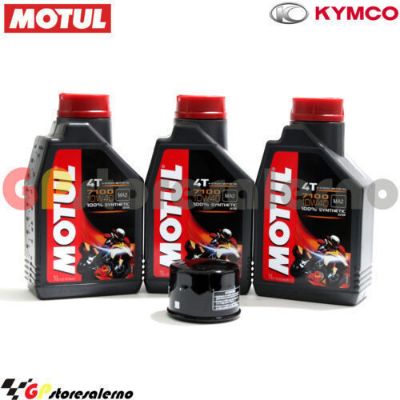Visualizza i dettagli per KIT TAGLIANDO OLIO + FILTRO MOTUL 7100 10W40 3L KYMCO 700 i MYROAD DAL 2011 AL 2016 Immagine di KIT TAGLIANDO OLIO + FILTRO MOTUL 7100 10W40 3L KYMCO 700 i MYROAD DAL 2011 AL 2016