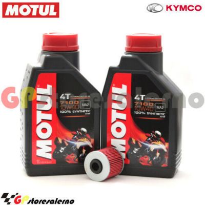Visualizza i dettagli per KIT TAGLIANDO OLIO + FILTRO MOTUL 7100 10W40 2L KYMCO 300 DOWNTOWN I.E. DAL 2009 AL 2016 Immagine di KIT TAGLIANDO OLIO + FILTRO MOTUL 7100 10W40 2L KYMCO 300 DOWNTOWN I.E. DAL 2009 AL 2016