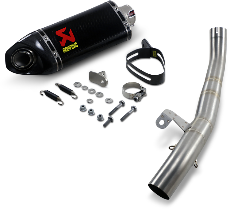 Immagine di S-T7SO2-APC TERMiNALE SCARICO AKRAPOVIC IN CARBONIO PER TRIUMPH 765 STREET TRIPLE R DAL 2017 AL 2020