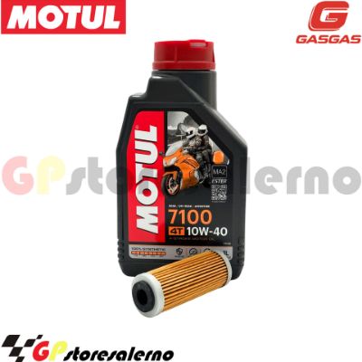 Visualizza i dettagli per KIT TAGLIANDO OLIO + FILTRO MOTUL 7100 10W40 1L GAS GAS MC 350 F DAL 2022 AL 2024 Immagine di KIT TAGLIANDO OLIO + FILTRO MOTUL 7100 10W40 1L GAS GAS MC 350 F DAL 2022 AL 2024