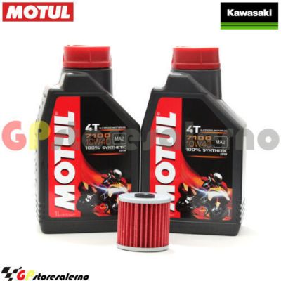 Visualizza i dettagli per KIT TAGLIANDO OLIO + FILTRO MOTUL 7100 10W40 2L KAWASAKI Z 250 LTD DAL 1981 AL 1983 Immagine di KIT TAGLIANDO OLIO + FILTRO MOTUL 7100 10W40 2L KAWASAKI Z 250 LTD DAL 1981 AL 1983