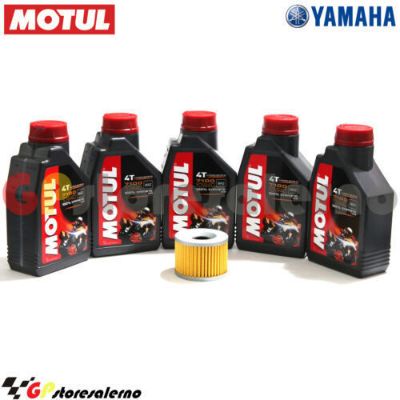 Visualizza i dettagli per KIT TAGLIANDO OLIO + FILTRO MOTUL 7100 10W40 5L YAMAHA XJR 1300 DAL 1999 AL 2016 Immagine di KIT TAGLIANDO OLIO + FILTRO MOTUL 7100 10W40 5L YAMAHA XJR 1300 DAL 1999 AL 2016