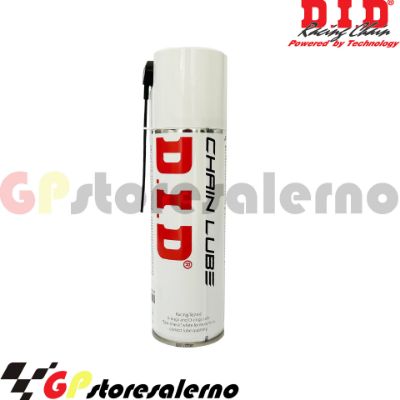 Visualizza i dettagli per GRASSO CATENA SPRAY LUBRIFICANTE DID MOTO O-RING X RING ANTIRUGINE Immagine di GRASSO CATENA SPRAY LUBRIFICANTE DID MOTO O-RING X RING ANTIRUGINE