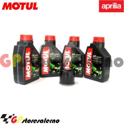 Visualizza i dettagli per KIT TAGLIANDO OLIO + FILTRO MOTUL 5100 10W40 4 LITRI APRILIA RSV 1000 RSV4 R APCR FACTORY / ABS DAL 2011 AL 2014 Immagine di KIT TAGLIANDO OLIO + FILTRO MOTUL 5100 10W40 4 LITRI APRILIA RSV 1000 RSV4 R APCR FACTORY / ABS DAL 2011 AL 2014