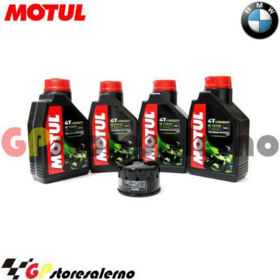 Visualizza i dettagli per KIT TAGLIANDO OLIO + FILTRO MOTUL 5100 10W40 4 LITRI BMW R NINE T 1200 RACER DAL 2016 AL 2019 Immagine di KIT TAGLIANDO OLIO + FILTRO MOTUL 5100 10W40 4 LITRI BMW R NINE T 1200 RACER DAL 2016 AL 2019
