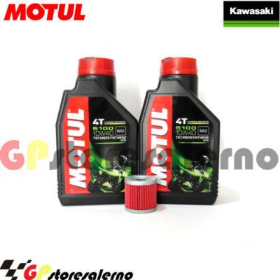Visualizza i dettagli per KIT TAGLIANDO OLIO + FILTRO MOTUL 5100 10W40 2 LITRI KAWASAKI KLX 400 R / SR 2003 Immagine di KIT TAGLIANDO OLIO + FILTRO MOTUL 5100 10W40 2 LITRI KAWASAKI KLX 400 R / SR 2003
