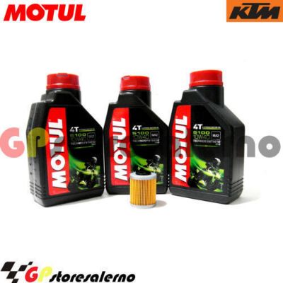 Visualizza i dettagli per KIT TAGLIANDO OLIO + FILTRO MOTUL 5100 10W40 3 LITRI KTM 660 SMC DAL 2004 AL 2005 Immagine di KIT TAGLIANDO OLIO + FILTRO MOTUL 5100 10W40 3 LITRI KTM 660 SMC DAL 2004 AL 2005