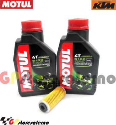 Visualizza i dettagli per KIT TAGLIANDO OLIO + FILTRO MOTUL 5100 10W40 2 LITRI KTM 450 RALLY FACTORY REPLICA DAL 2011 AL 2024 Immagine di KIT TAGLIANDO OLIO + FILTRO MOTUL 5100 10W40 2 LITRI KTM 450 RALLY FACTORY REPLICA DAL 2011 AL 2024