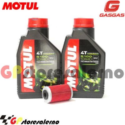 Visualizza i dettagli per KIT TAGLIANDO OLIO + FILTRO MOTUL 5100 10W40 2 LITRI GAS GAS 700 ES / SM DAL 2022 AL 2024 Immagine di KIT TAGLIANDO OLIO + FILTRO MOTUL 5100 10W40 2 LITRI GAS GAS 700 ES / SM DAL 2022 AL 2024