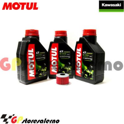 Visualizza i dettagli per KIT TAGLIANDO OLIO + FILTRO MOTUL 5100 10W40 3 LITRI KAWASAKI KL 250 SUPER SHERPA DAL 2000 AL 2003 Immagine di KIT TAGLIANDO OLIO + FILTRO MOTUL 5100 10W40 3 LITRI KAWASAKI KL 250 SUPER SHERPA DAL 2000 AL 2003