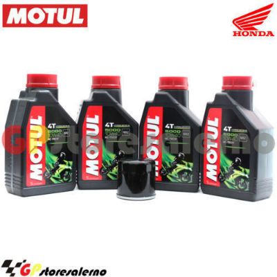 Visualizza i dettagli per KIT TAGLIANDO OLIO + FILTRO MOTUL 5000 10W40 4 LITRI HONDA VFR 800 INTERCEPTOR DAL 1998 AL 2001 Immagine di KIT TAGLIANDO OLIO + FILTRO MOTUL 5000 10W40 4 LITRI HONDA VFR 800 INTERCEPTOR DAL 1998 AL 2001