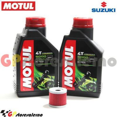 Visualizza i dettagli per KIT TAGLIANDO OLIO + FILTRO MOTUL 5000 10W40 2 LITRI SUZUKI UC 150 EPICURO DAL 1999 AL 2003 Immagine di KIT TAGLIANDO OLIO + FILTRO MOTUL 5000 10W40 2 LITRI SUZUKI UC 150 EPICURO DAL 1999 AL 2003