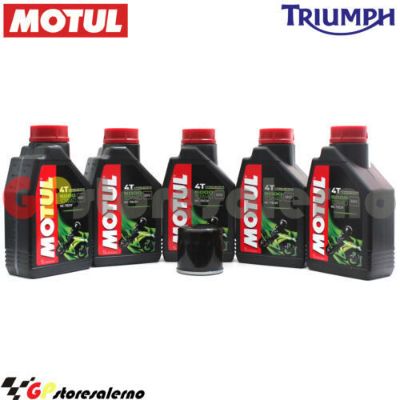 Visualizza i dettagli per KIT TAGLIANDO OLIO + FILTRO MOTUL 5000 10W40 5 LITRI TRIUMPH 600 TT DAL 2000 AL 2005 Immagine di KIT TAGLIANDO OLIO + FILTRO MOTUL 5000 10W40 5 LITRI TRIUMPH 600 TT DAL 2000 AL 2005