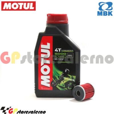 Visualizza i dettagli per KIT TAGLIANDO OLIO + FILTRO MOTUL 5000 10W40 1 LITRO MBK 125 CITYLINER DAL 2007 AL 2015 Immagine di KIT TAGLIANDO OLIO + FILTRO MOTUL 5000 10W40 1 LITRO MBK 125 CITYLINER DAL 2007 AL 2015