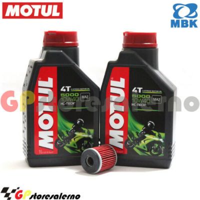Visualizza i dettagli per KIT TAGLIANDO OLIO + FILTRO MOTUL 5000 10W40 2 LITRI MBK 125 SKYCRUISER DAL 2006 AL 2015 Immagine di KIT TAGLIANDO OLIO + FILTRO MOTUL 5000 10W40 2 LITRI MBK 125 SKYCRUISER DAL 2006 AL 2015