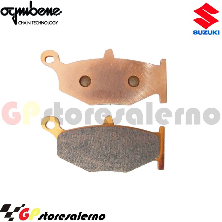Immagine di 43031901 COPPIA PASTIGLIE FRENO POSTERIORI SINTERIZZATE OGNIBENE TROFEO SUZUKI 1340 GSX B KING DAL 2008 AL 2012