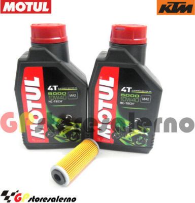 Visualizza i dettagli per KIT TAGLIANDO OLIO + FILTRO MOTUL 5000 10W40 2 LITRI KTM 450 SX-F FACTORY EDITION DAL 2021 AL 2024 Immagine di KIT TAGLIANDO OLIO + FILTRO MOTUL 5000 10W40 2 LITRI KTM 450 SX-F FACTORY EDITION DAL 2021 AL 2024