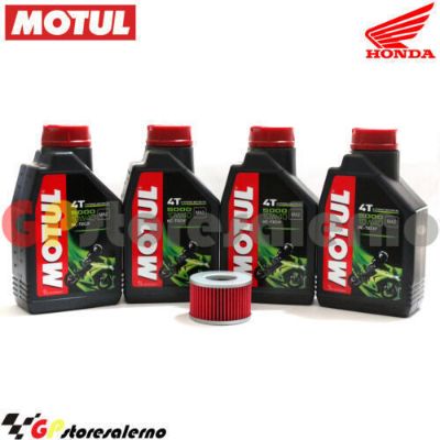 Visualizza i dettagli per KIT TAGLIANDO OLIO + FILTRO MOTUL 5000 10W40 4 LITRI HONDA CBX 400 F DAL 1983 AL 1986 Immagine di KIT TAGLIANDO OLIO + FILTRO MOTUL 5000 10W40 4 LITRI HONDA CBX 400 F DAL 1983 AL 1986