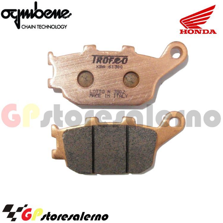 Immagine di 43024401 PASTIGLIE POSTERIORI SINTERIZZATE OGNIBENE HONDA 600 CBR F DAL 1991 AL 1999