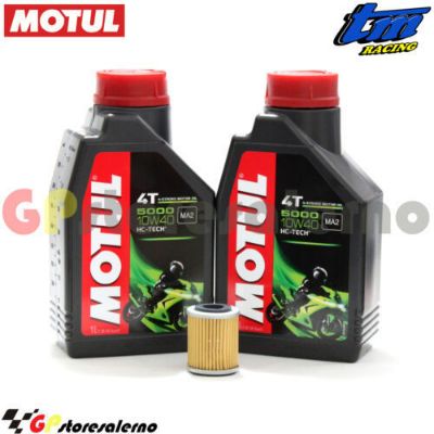 Visualizza i dettagli per KIT TAGLIANDO OLIO + FILTRO MOTUL 5000 10W40 2 LITRI TM RACING EN 250 F ENDURO 4T DAL 2003 AL 2007 Immagine di KIT TAGLIANDO OLIO + FILTRO MOTUL 5000 10W40 2 LITRI TM RACING EN 250 F ENDURO 4T DAL 2003 AL 2007