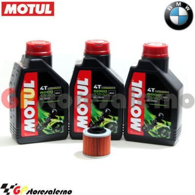 Visualizza i dettagli per KIT TAGLIANDO OLIO + FILTRO MOTUL 5000 10W40 3 LITRI BMW G 650 XCHALLENGE DAL 2007 AL 2008 Immagine di KIT TAGLIANDO OLIO + FILTRO MOTUL 5000 10W40 3 LITRI BMW G 650 XCHALLENGE DAL 2007 AL 2008