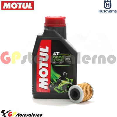 Visualizza i dettagli per KIT TAGLIANDO OLIO + FILTRO MOTUL 5000 10W40 1 LITRO HUSQVARNA 310 TE DAL 2009 AL 2010 Immagine di KIT TAGLIANDO OLIO + FILTRO MOTUL 5000 10W40 1 LITRO HUSQVARNA 310 TE DAL 2009 AL 2010