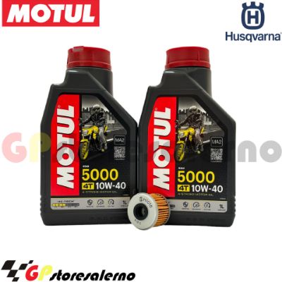 Visualizza i dettagli per KIT TAGLIANDO OLIO + FILTRO MOTUL 5000 10W40 2 LITRI HUSQVARNA TXC 310 R DAL 2011 AL 2014 Immagine di KIT TAGLIANDO OLIO + FILTRO MOTUL 5000 10W40 2 LITRI HUSQVARNA TXC 310 R DAL 2011 AL 2014