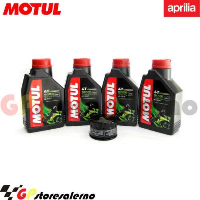 Visualizza i dettagli per KIT TAGLIANDO OLIO + FILTRO MOTUL 5000 10W40 4 LITRI APRILIA SMV 750 DORSODURO / ABS DAL 2008 AL 2016 Immagine di KIT TAGLIANDO OLIO + FILTRO MOTUL 5000 10W40 4 LITRI APRILIA SMV 750 DORSODURO / ABS DAL 2008 AL 2016