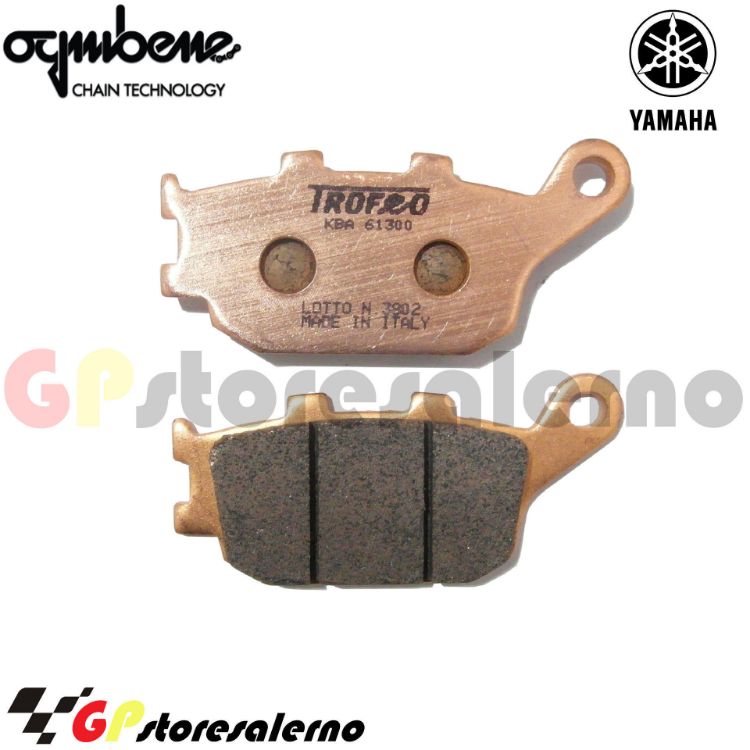 Immagine di 43024401 PASTIGLIE POSTERIORI SINTERIZZATE OGNIBENE YAMAHA 890 MT-09 TRACER DAL 2021 AL 2026