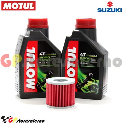 Visualizza i dettagli per KIT TAGLIANDO OLIO + FILTRO MOTUL 5000 10W40 2 LITRI SUZUKI GS 300 DAL 1982 AL 1985 Immagine di KIT TAGLIANDO OLIO + FILTRO MOTUL 5000 10W40 2 LITRI SUZUKI GS 300 DAL 1982 AL 1985