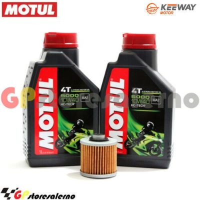 Visualizza i dettagli per KIT TAGLIANDO OLIO + FILTRO MOTUL 5000 10W40 2 LITRI KEEWAY 250 SUPER SHADOW DAL 2006 AL 2008 Immagine di KIT TAGLIANDO OLIO + FILTRO MOTUL 5000 10W40 2 LITRI KEEWAY 250 SUPER SHADOW DAL 2006 AL 2008
