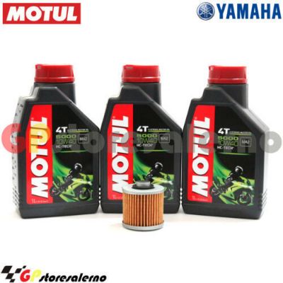 Visualizza i dettagli per KIT TAGLIANDO OLIO + FILTRO MOTUL 5000 10W40 3 LITRI YAMAHA BW 350 T 1987 Immagine di KIT TAGLIANDO OLIO + FILTRO MOTUL 5000 10W40 3 LITRI YAMAHA BW 350 T 1987