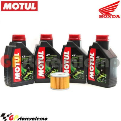 Visualizza i dettagli per KIT TAGLIANDO OLIO + FILTRO MOTUL 5000 10W40 4 LITRI HONDA GL 1000 GOLD WING DAL 1975 AL 1980 Immagine di KIT TAGLIANDO OLIO + FILTRO MOTUL 5000 10W40 4 LITRI HONDA GL 1000 GOLD WING DAL 1975 AL 1980